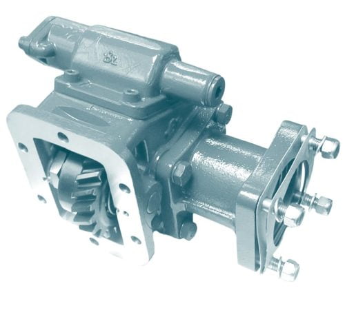 011203 PTO side mount, 6 bolts, helical gear