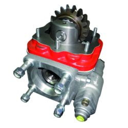 105203 PTO side mount, 6 bolts, helical gear, pneumatic