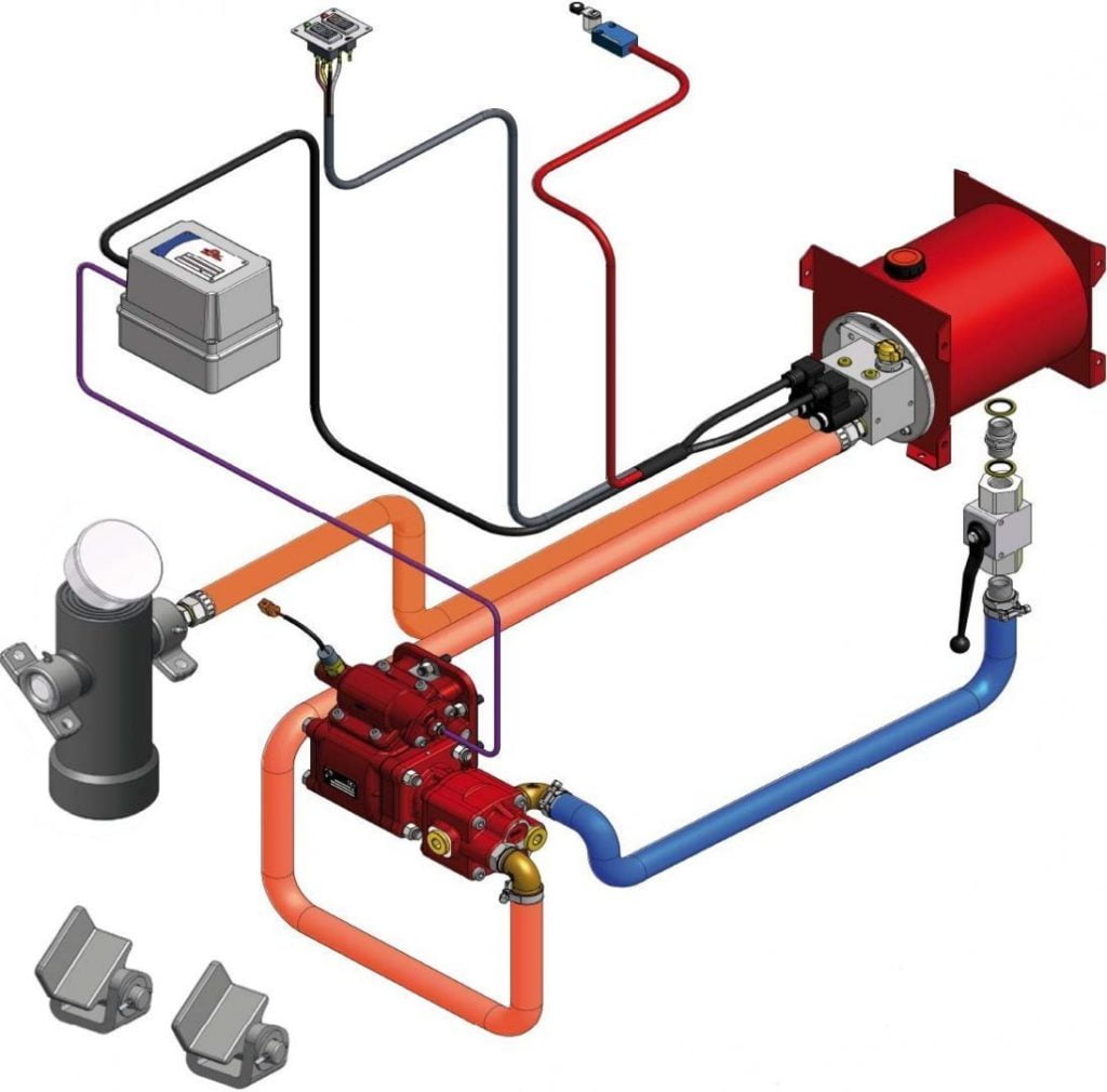 Wet Kit for 3,5 tons with power takeoff Bezares SA Leading