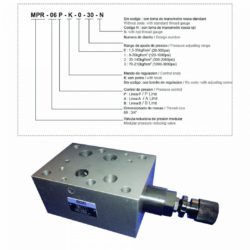 MPR 06 Pressure reducing valve