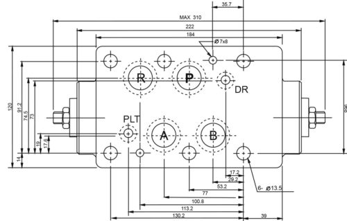 MT 06 A/B/C Unidirectional flow regulator