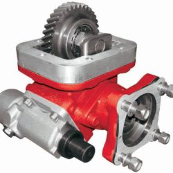 160303 PTO side mount, 6 bolts, mechanical shifting, 2 gear