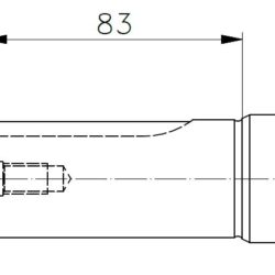 T60E001 (#1) Vane Pumps Shaft