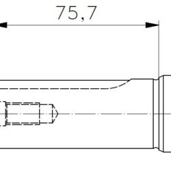 T6DC001 (#1) Vane Pumps Shaft