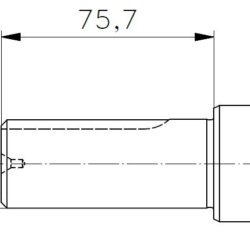 T6DCC01 (#1) Vane Pumps Shaft