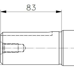 T6EDC01 (#1) Vane Pumps Shaft