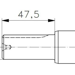 VK25001 (#1) Vane Pumps Shaft