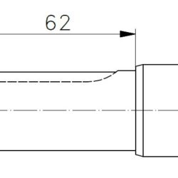 VK35001 (#1) Vane Pumps Shaft