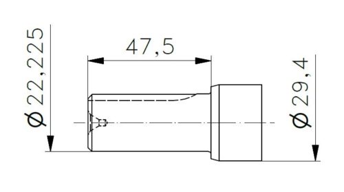 VK43001 (#1) Vane Pumps Shaft