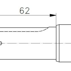 VK64001 (#1) Vane Pumps Shaft