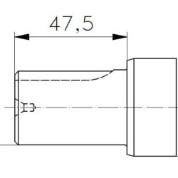 VK73001 (#1) Vane Pumps Shaft