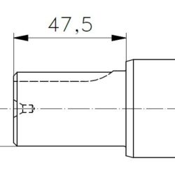 VK76001 (#1) Vane Pumps Shaft