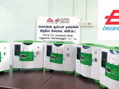 Bezares donate Oxygen Concentrators for India