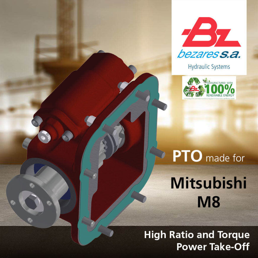 Introducing the Mitsubishi M8 High Ratio and Torque Power Take-Off