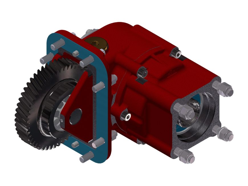 New Two-Pinion Power Take-Off Series 500 for ZF 8AP (PowerLine) Gearboxes