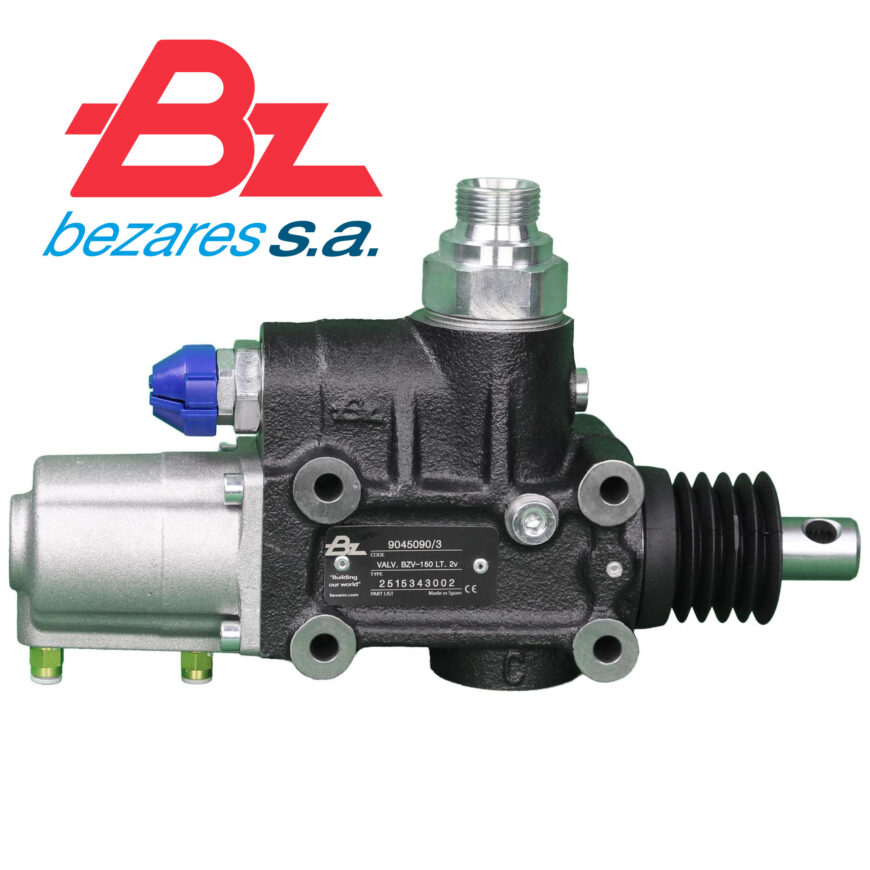 Bezares launches new 180 l/min open center proportional valve with pneumatic pilot for heavy-duty tipping applications