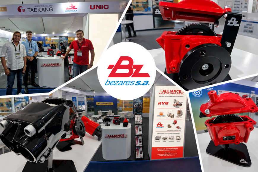 Bezares and Alliance Auto & Truck Rebuilders Inc. Showcase Hydraulic Solutions at Philconstruct Manila 2026