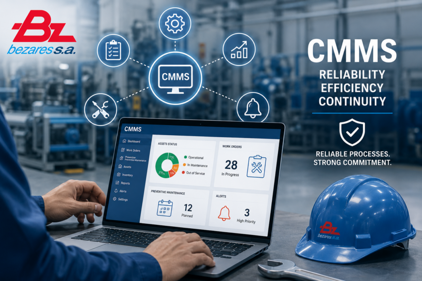 Bezares strengthens process reliability with a new Computerized Maintenance Management System (CMMS)