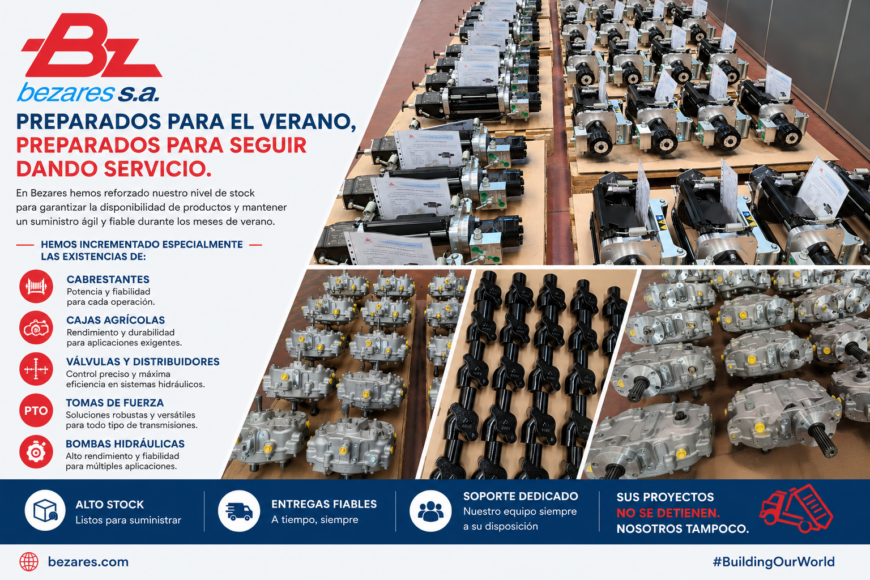 Bezares refuerza sus niveles de stock para garantizar el suministro durante el verano